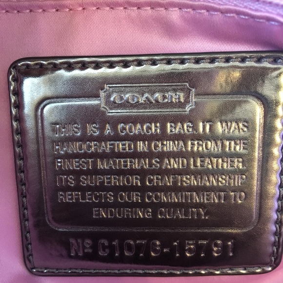 Gently used (like new) coach tote - Picture 5 of 8